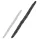 Big Silur – prémium fekete dildo (80 x 6.5 cm)