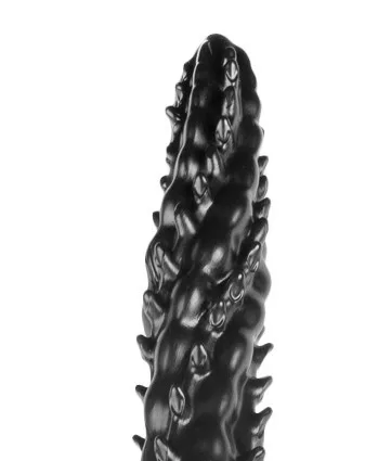 Big Silur – prémium fekete dildo (80 x 6.5 cm)