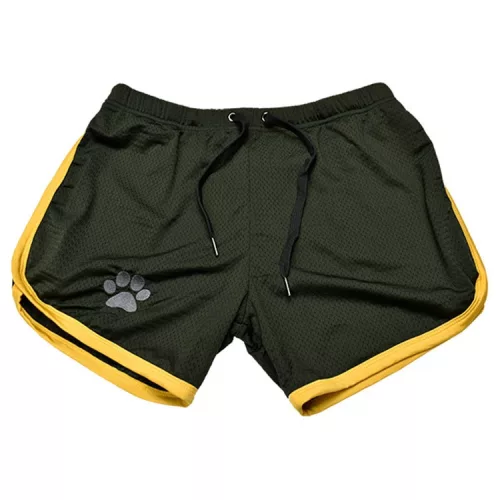 Paw Shorts - fekete-sárga intim nadrág kényelemért