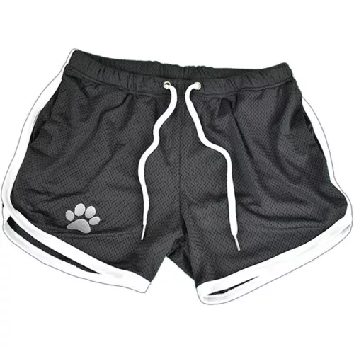 Paw Shorts – prémium fekete-fehér rövidnadrág