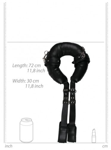 Párnázott hinta bilincsekkel – prémium érzéki élmény