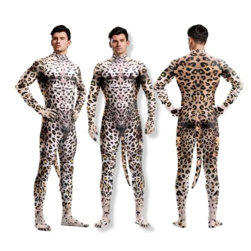 Leopard Cosplay – érzéki leopárd jelmez