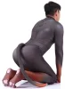 Fekete és vörös Doberman cosplay jelmez