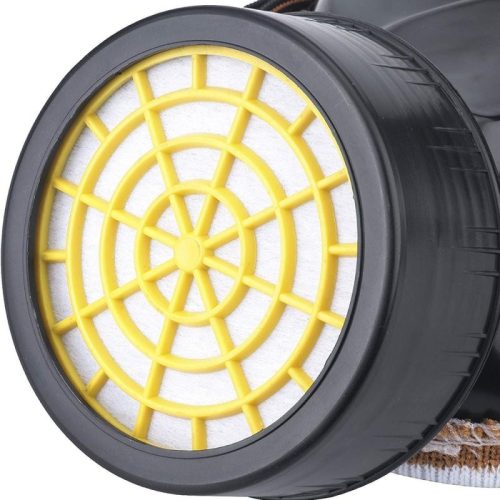 Double Duo - fekete intim maszk a szenvedélyért