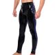 Xrub – fekete-kék latex nadrág elülső-hátsó zipzárral