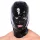 Xrub latex kapucnis maszk – prémium latex élmény fekete színben