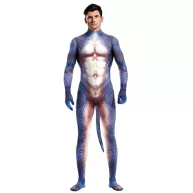 Blue-White Raptus – dinó cosplay jelmez felnőtteknek