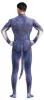 Kék-fehér Raptus dinoszaurusz jelmez cosplayhoz