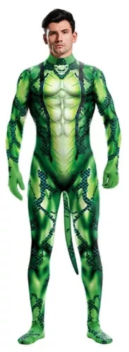 Frogman zöld jelmez – stílusos cosplay ruha
