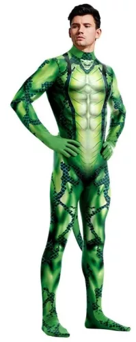 Frogman zöld jelmez – stílusos cosplay ruha