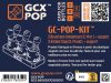 3 db inhaláló dugóból álló készlet + GC-POP™ tartó S/M/L