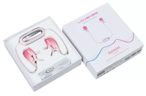 Gemini – kapcsolódó vibráló mellbimbó csipeszek
