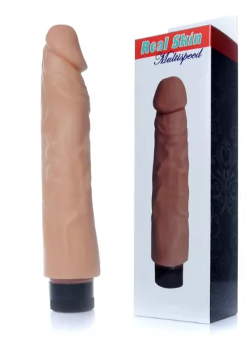 Szexjáték Rezgő, szabályozható intenzitás 23 cm hús színű