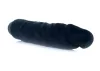 Vibrátor Ultra-realisztikus bőr hatású, szabályozható rezgés 22,5 cm fekete