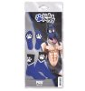 Paw Kinky – kék, érzéki kutyus zokni