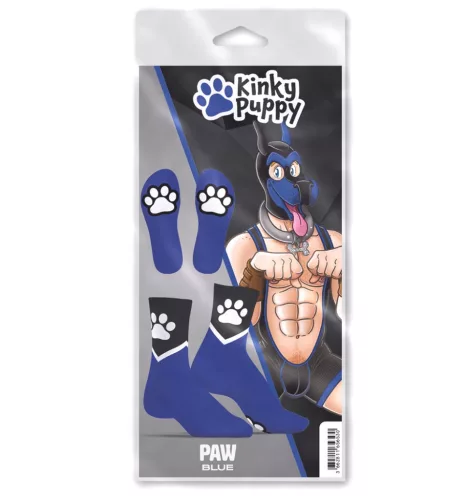 Paw Kinky – kék, érzéki kutyus zokni