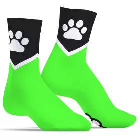 Paw Kinky – érzéki zöld kutyás zokni