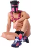 Paw Kinky Puppy – érzéki rózsás zokni