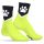 Paw Kinky Puppy – élénk sárga fluo zokni kényeztetéshez