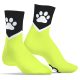 Paw Kinky Puppy – élénk sárga fluo zokni kényeztetéshez