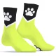 Paw Kinky Puppy – élénk sárga fluo zokni kényeztetéshez