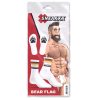 Proud Bear SneakXX – prémium fehér zokni