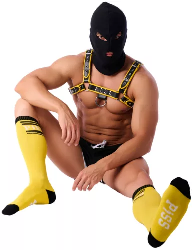 HANKY PANKY SneakXX – prémium sárga magas zokni