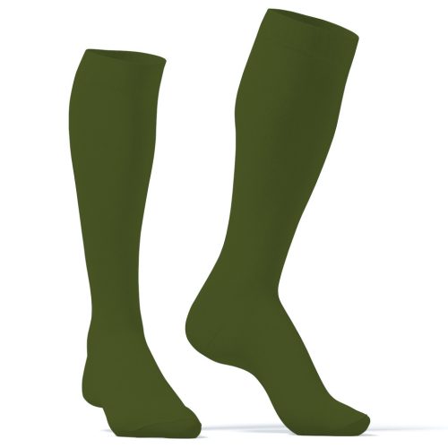 COLORS SneakXX – stílusos, magas szárú zokni khaki zöldben