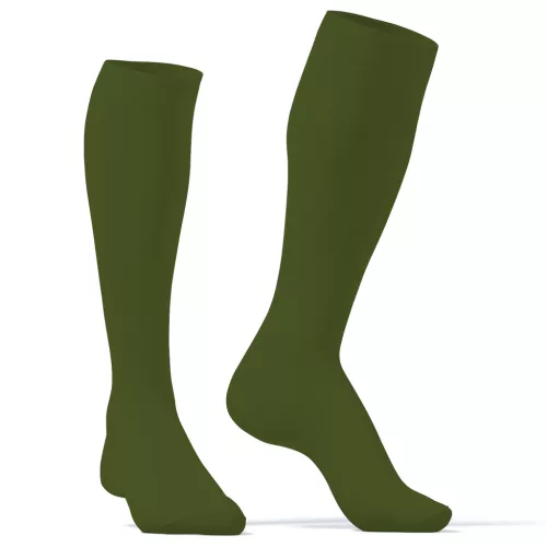 COLORS SneakXX – stílusos, magas szárú zokni khaki zöldben