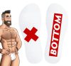 Stripe Bottom SneakXX – prémium női zokni diszkrét stílusban