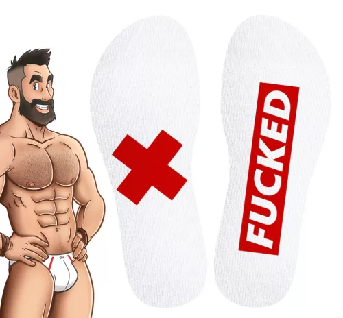 Stripe Fucked SneakXX – stílusos, prémium zokni