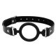 Silicone Ring Gag – prémium szilikon ring gag 40mm fekete