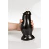 Plug XXL Dinoo – érzéki anál dugó fekete, 17 x 8,7 cm