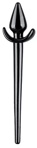 Plug Tail Zoo – prémium fekete farok kiegészítő 6x2,5 cm