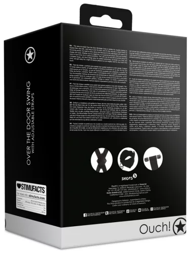Blackcross – prémium ajtóra szerelhető kötöző kereszt