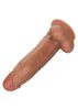The Ceo Realistic – élethű dildo 16 x 4,5 cm barna