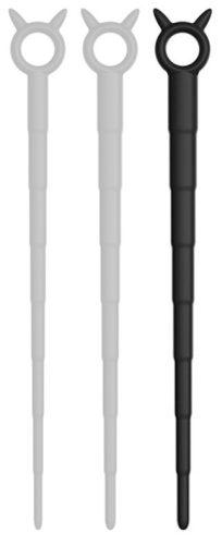 Diablo – szilikon húgycső ingerlő rúd 25 cm, 7-14 mm átmérővel