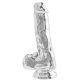 Valósághű Dildo Diamond Dick 13.5 x 3.7cm átlátszó