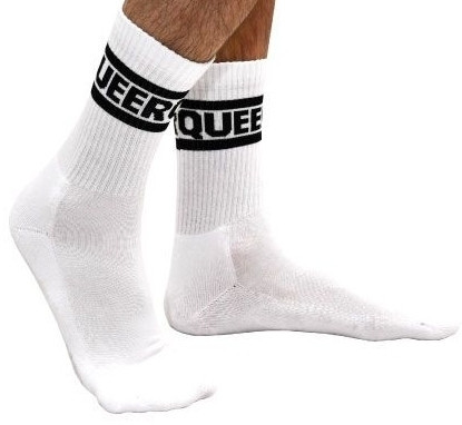 Queer Crew Socks – színes, stílusos crew zokni