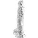 Valósághű Dildo Diamond Dick 18 x 4.9cm átlátszó