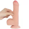 Premum csúszó bőr dildó – 12 x 3.7 cm