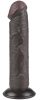Sliding Skin – érzéki, fekete dildo (17 x 4 cm)