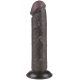 Sliding Skin – érzéki, fekete dildo (17 x 4 cm)