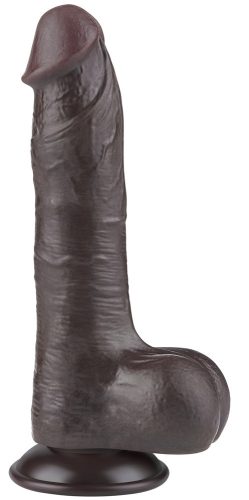 Prémium fekete szilikon pénisz – 14,5 x 4 cm