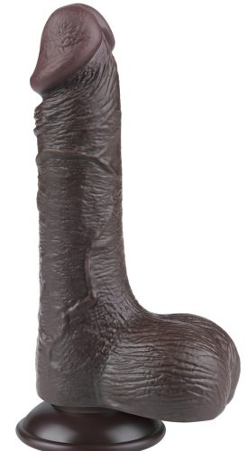 Csúszó Skin Dildo 13 x 3.7cm fekete