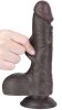 Csúszó Skin Dildo 13 x 3.7cm fekete