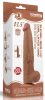 Sliding Skin Dildo 26 x 6cm barna