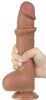 Csúszó Skin Dildo 18 x 4.7cm Barna