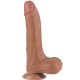 Csúszó Skin Dildo 16 x 4.2cm Barna