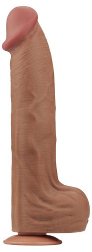 Prémium Sliding Skin – érzéki dildó (27 x 6,5 cm)